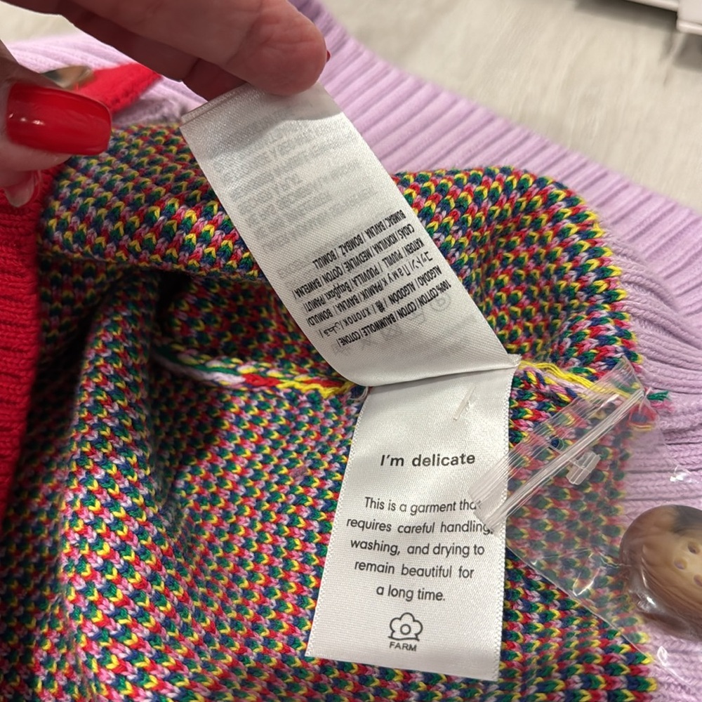 FARM Rio NWT Oversized Leopard POP Cardigan in 100% Cotton(sold out online) - Picture 13 of 13